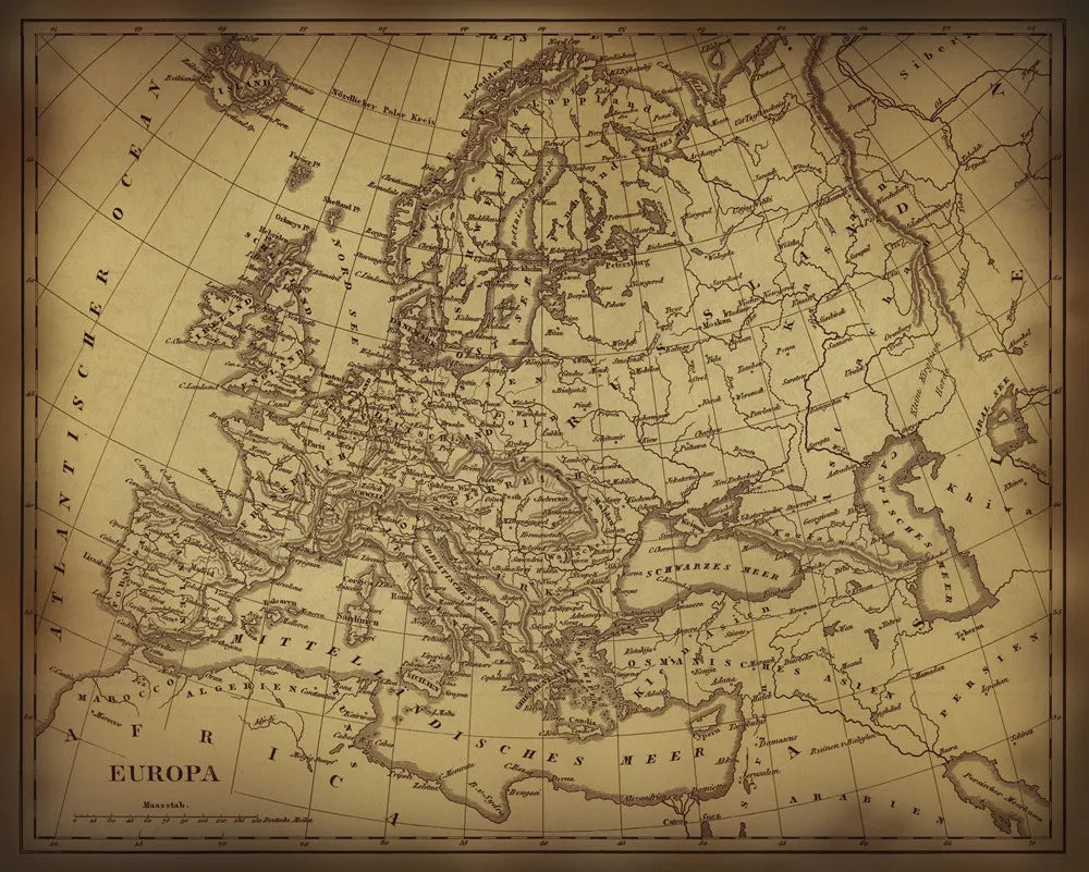 Map of Europe