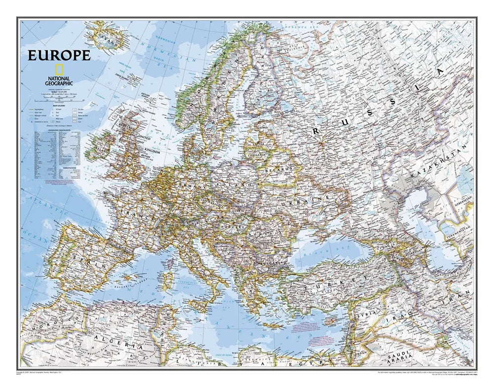 Map of Europe