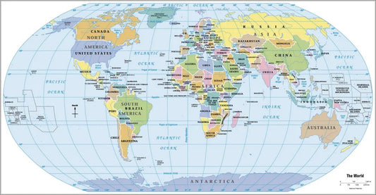 Map of the world