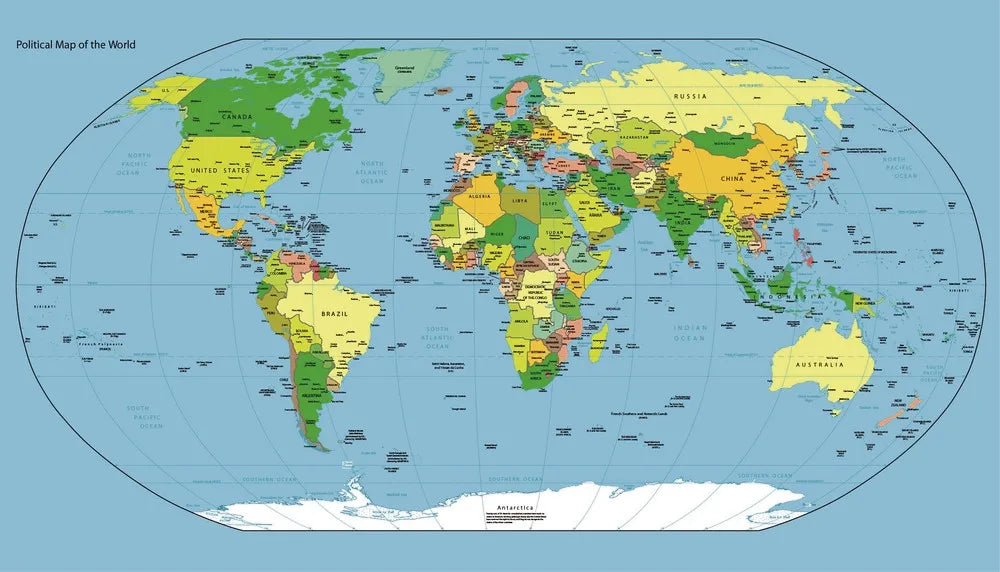 Map of the world
