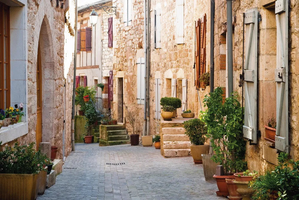 Side street in France